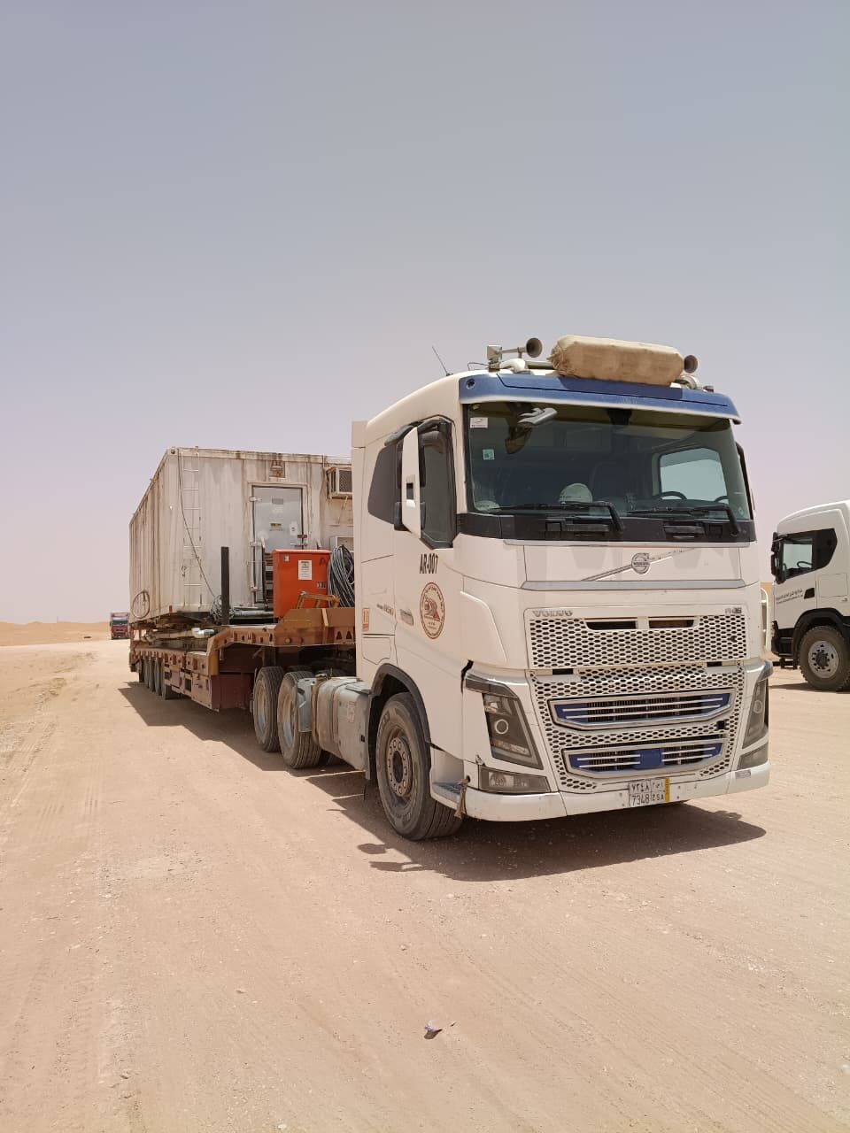 CAT D8 bulldozer on ARTC lowbed